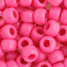 Load image into Gallery viewer, *9mm Crow/Pony Bead: Opaque Hot Pink Mini Bag
