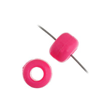 Load image into Gallery viewer, *9mm Crow/Pony Bead: Opaque Hot Pink Mini Bag
