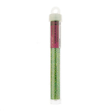 Load image into Gallery viewer, (Vial Czech Size 11) Transparent Chartreuse Green AB

