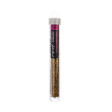 Load image into Gallery viewer, (Vial Czech Size 11) Opaque Travertine on Chalk White

