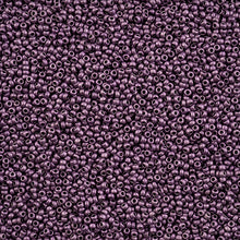 Load image into Gallery viewer, (Vial Czech Size 11) Purple Terra Metallic Matt
