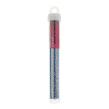 Load image into Gallery viewer, (Vial Czech Size 11/0) Opaque Blue Matt Rainbow
