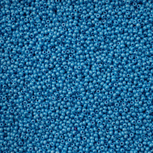 Load image into Gallery viewer, (Vial Czech Size 11) Brt Cornflower Blue Chalk sfinx Terra Dyed
