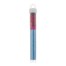 Load image into Gallery viewer, (Vial Czech Size 11) Brt Cornflower Blue Chalk sfinx Terra Dyed
