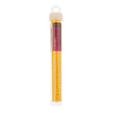 Load image into Gallery viewer, (Vial Czech Size 11) Bright Yellow Chalk sfinx Terra Dyed
