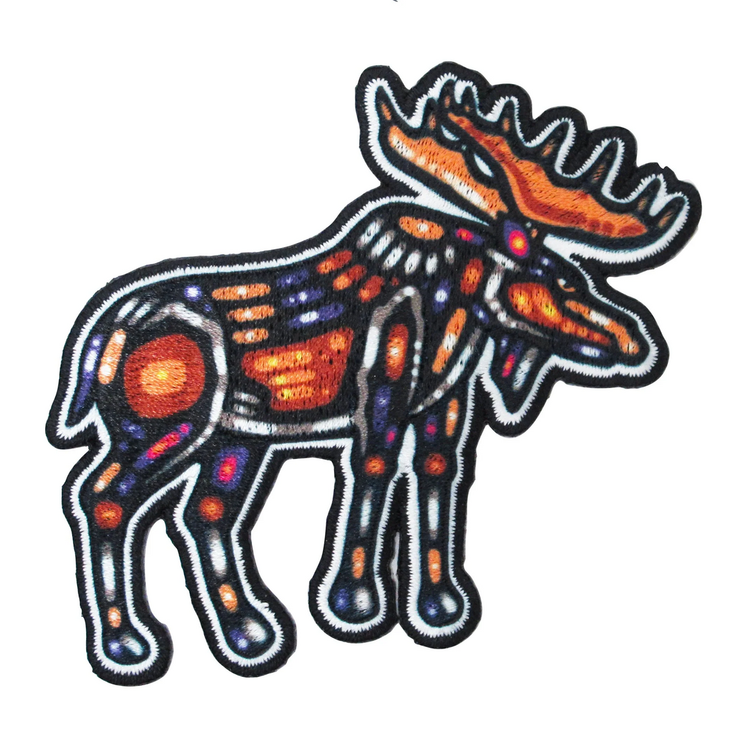John Rombough Moose Iron-on Patch