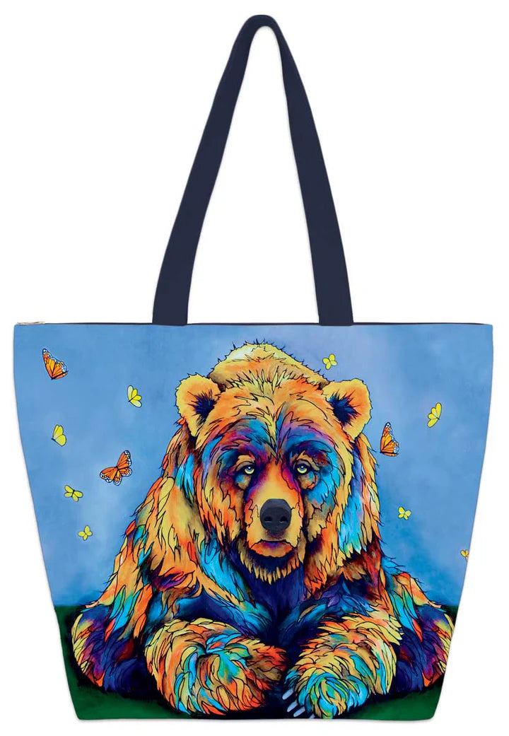 Spring Already Tote Bag by artist Micqaela Jones