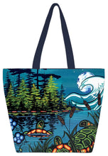 Load image into Gallery viewer, Tranquility Tote Bag by artist William Monague
