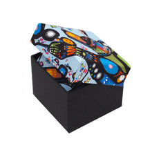 Load image into Gallery viewer, John Rombough Bear Artist Design Silk Tie
