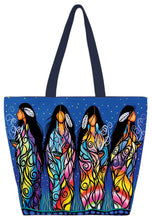 Load image into Gallery viewer, Bringing Good Medicine Tote Bag by artist Jackie Traverse
