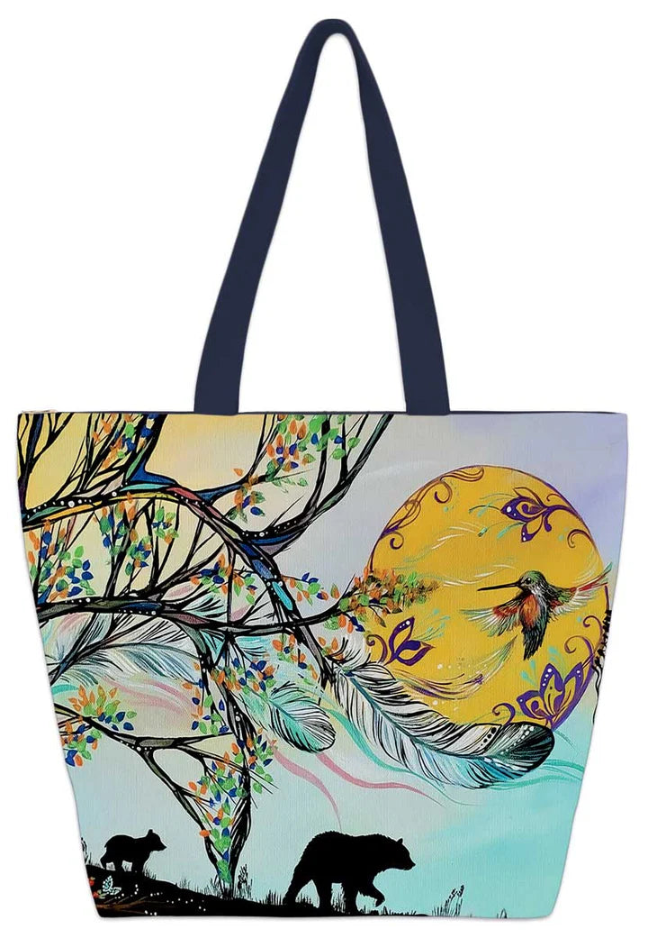 Guidance Tote Bag by artist Karen Erickson - Métis/Cree