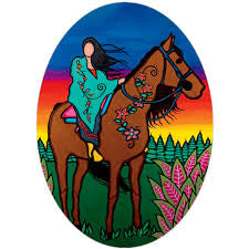 Sticker- Finding Their Way by Talon Nash- Maliseet