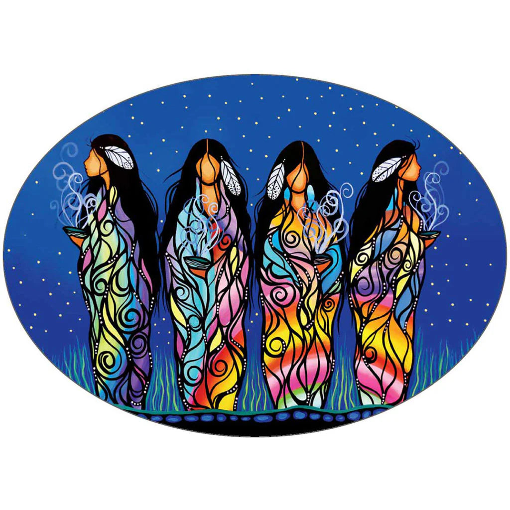 Sticker- Bringing Good Medicine by Jackie Traverse- Anishinaabe