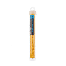 Load image into Gallery viewer, (Vial Czech Size 10) PermaLux Dyed Chalk Dark Yellow
