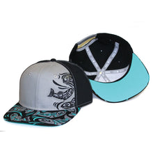 Load image into Gallery viewer, Snap Back Cap - Sacred Salmon by Paul Windsor
