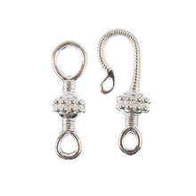 Load image into Gallery viewer, Hook Clasp Set Bali Style

