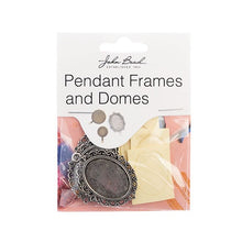 Load image into Gallery viewer, Oval Pendant Frames and Domes
