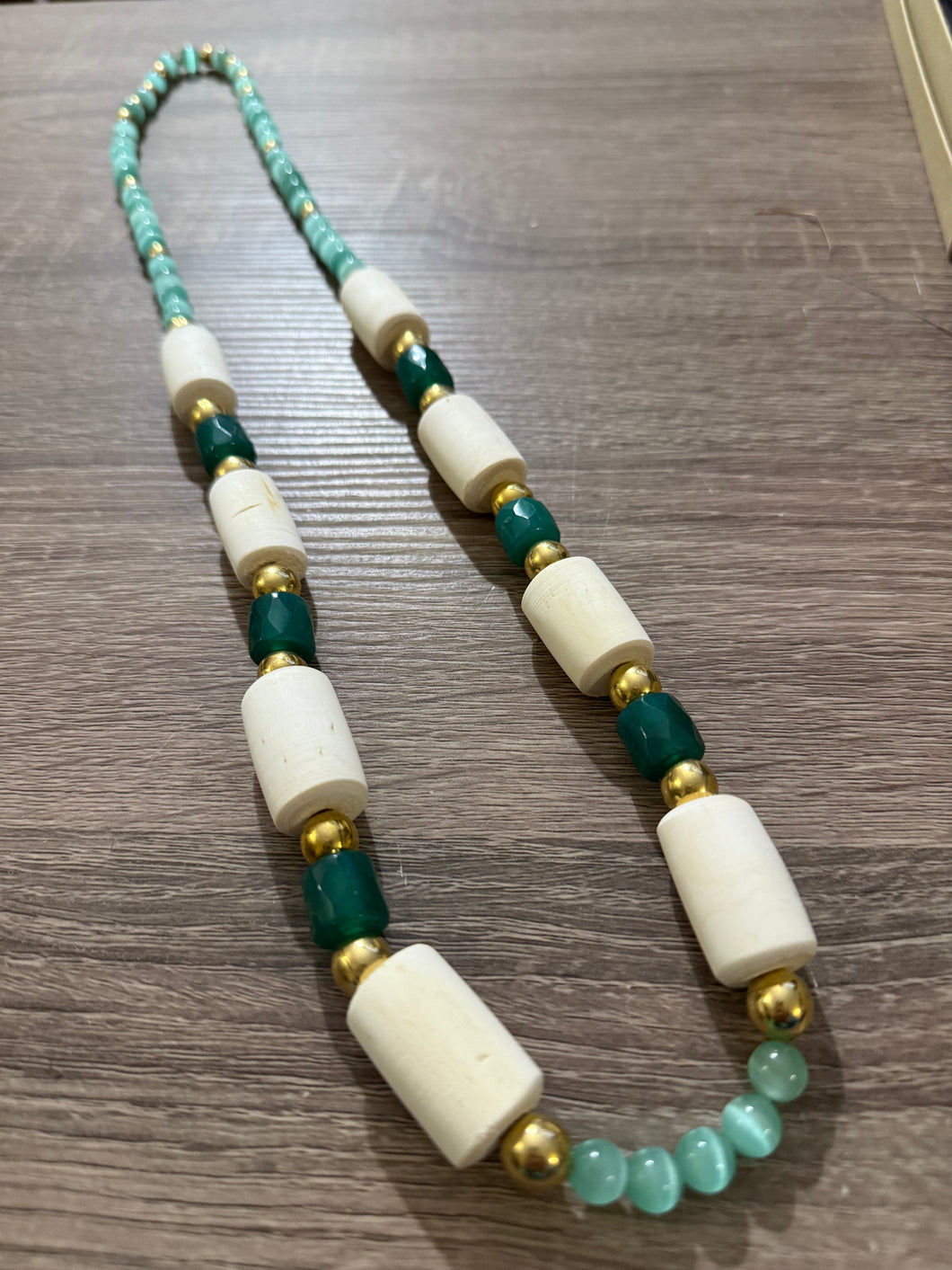 Ashley Michel - Devils Club & Trade Bead Necklace