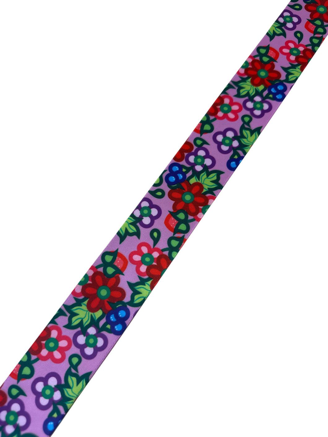 Ribbon/m (Kokum Flowers) - Lavendar