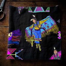 Women's Fancy Dancers Black Large Fabric