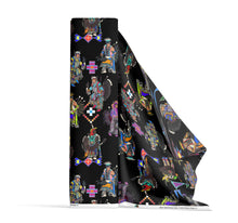 Load image into Gallery viewer, Men’s Traditional Dancers Black Large Fabric
