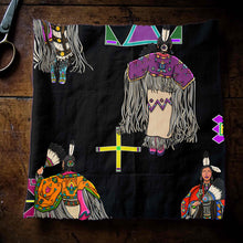 Women's Traditional Dancers Black Large Fabric