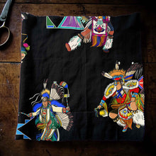 Load image into Gallery viewer, Men’s Fancy Dancers Black Large Fabric
