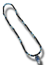 Load image into Gallery viewer, (Consignment) Opalite Arrowhead &amp; Buffalo Bone Bead Necklace
