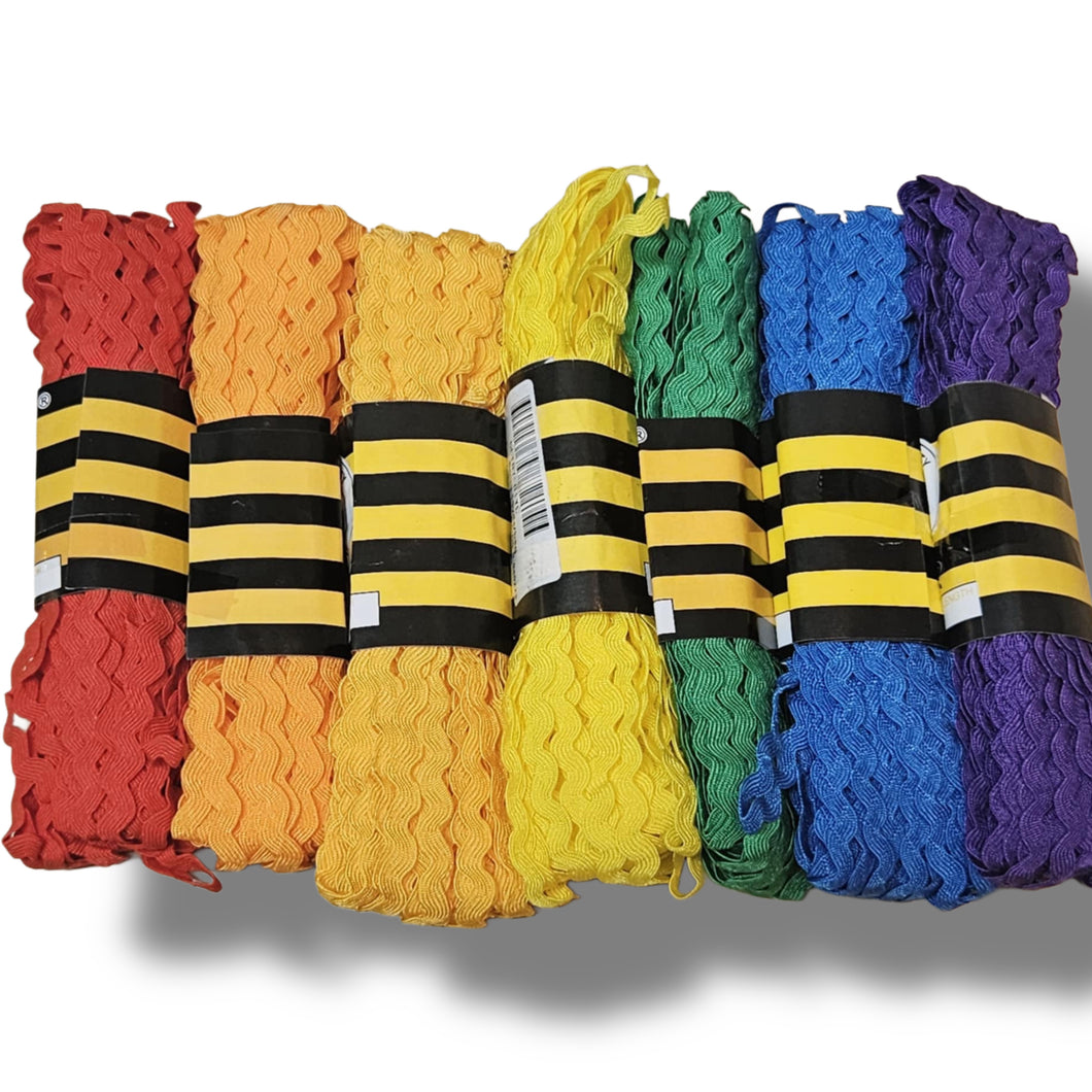 Rainbow Ric Rac Bundle (7-pack)