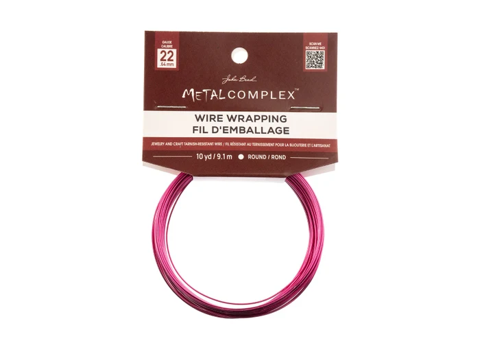 Wire Wrapping - Magenta
