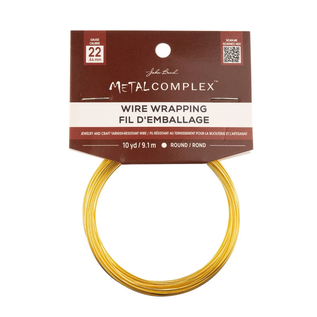Wire Wrapping - Yellow
