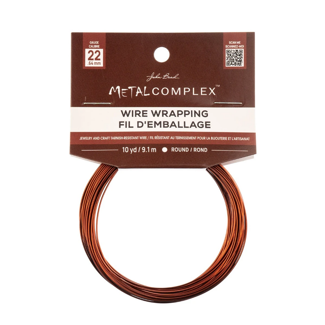 Wire Wrapping - Brown