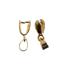 Load image into Gallery viewer, 18kt Gold Plated Pin Bail 6x16mm 5pcs

