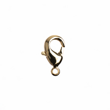 Load image into Gallery viewer, 18kt Gold Plated Lobster Clasp 12mm 6Pcs
