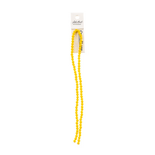 Load image into Gallery viewer, Bicone 2 Strand 7"- 4mm Opaque Yellow
