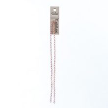 Load image into Gallery viewer, Bicone 2 Strand 7"- 4mm Transparent Pink AB
