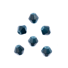 Load image into Gallery viewer, Bicone 2 Strand 7"- 6mm Opaque Dark Blue
