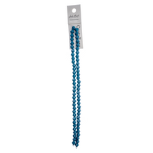 Load image into Gallery viewer, Bicone 2 Strand 7"- 6mm Opaque Dark Blue
