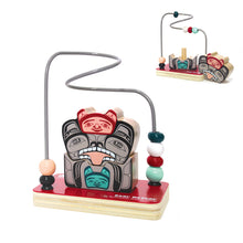 Load image into Gallery viewer, Stacking Animal Bead Mazes - Bear Mother
