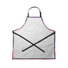 Load image into Gallery viewer, *Quilted Apron, Diamond Star - Black
