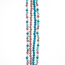 Load image into Gallery viewer, Bicone Purple and Blue Mix 4mm

