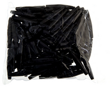 Load image into Gallery viewer, Black 2” Acrylic Hairbone Pipe 100pc
