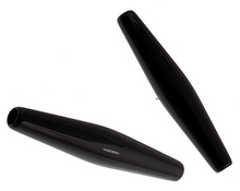 Load image into Gallery viewer, Black 2” Acrylic Hairbone Pipe 100pc
