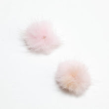 Load image into Gallery viewer, (Canada Only) 4-Pack Mink Pompom - Pale Pink
