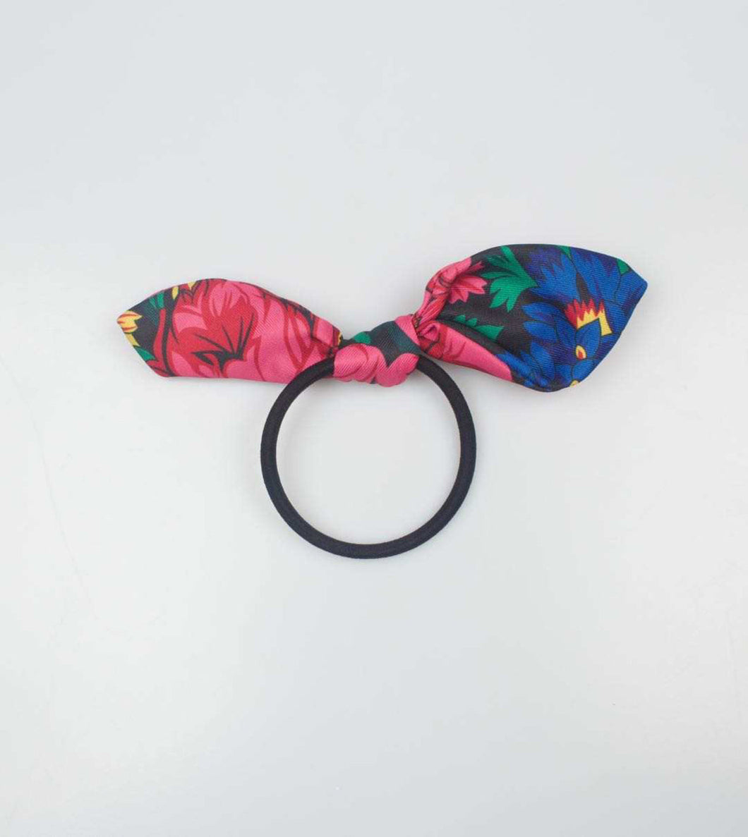 Kokom Bow Hair Tie - Black