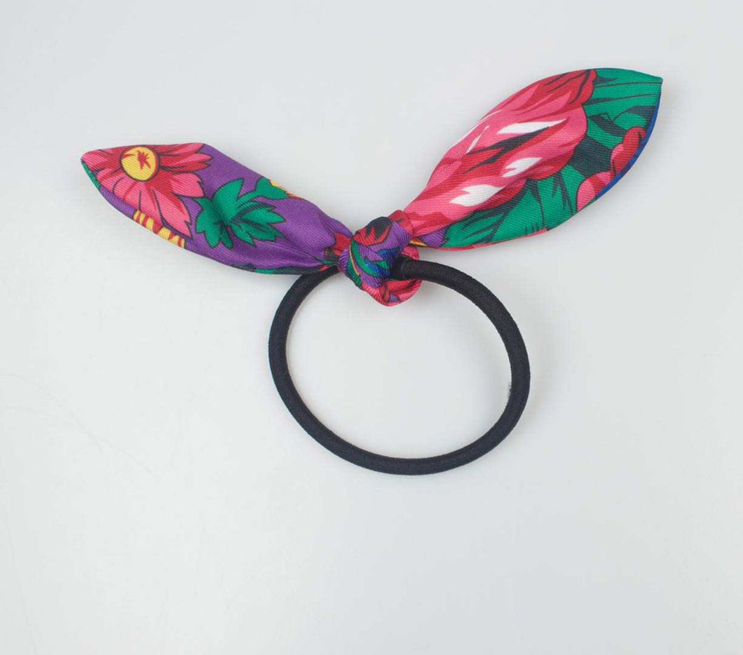 Kokom Bow Hair Tie - Purple