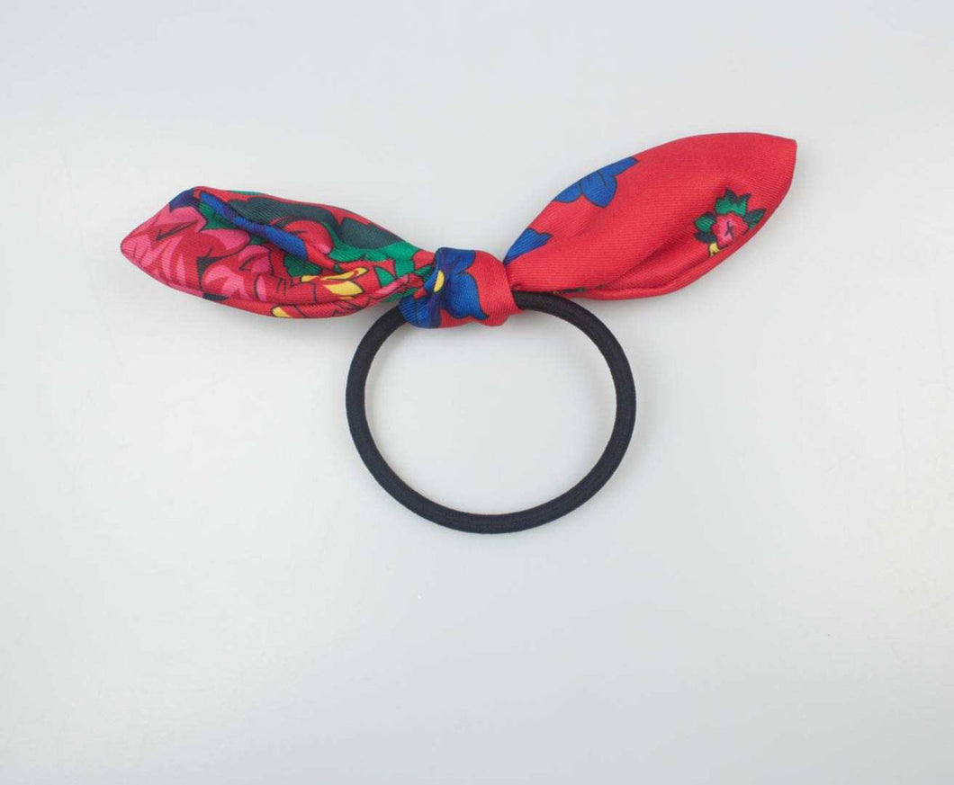 Kokom Bow Hair Tie - red