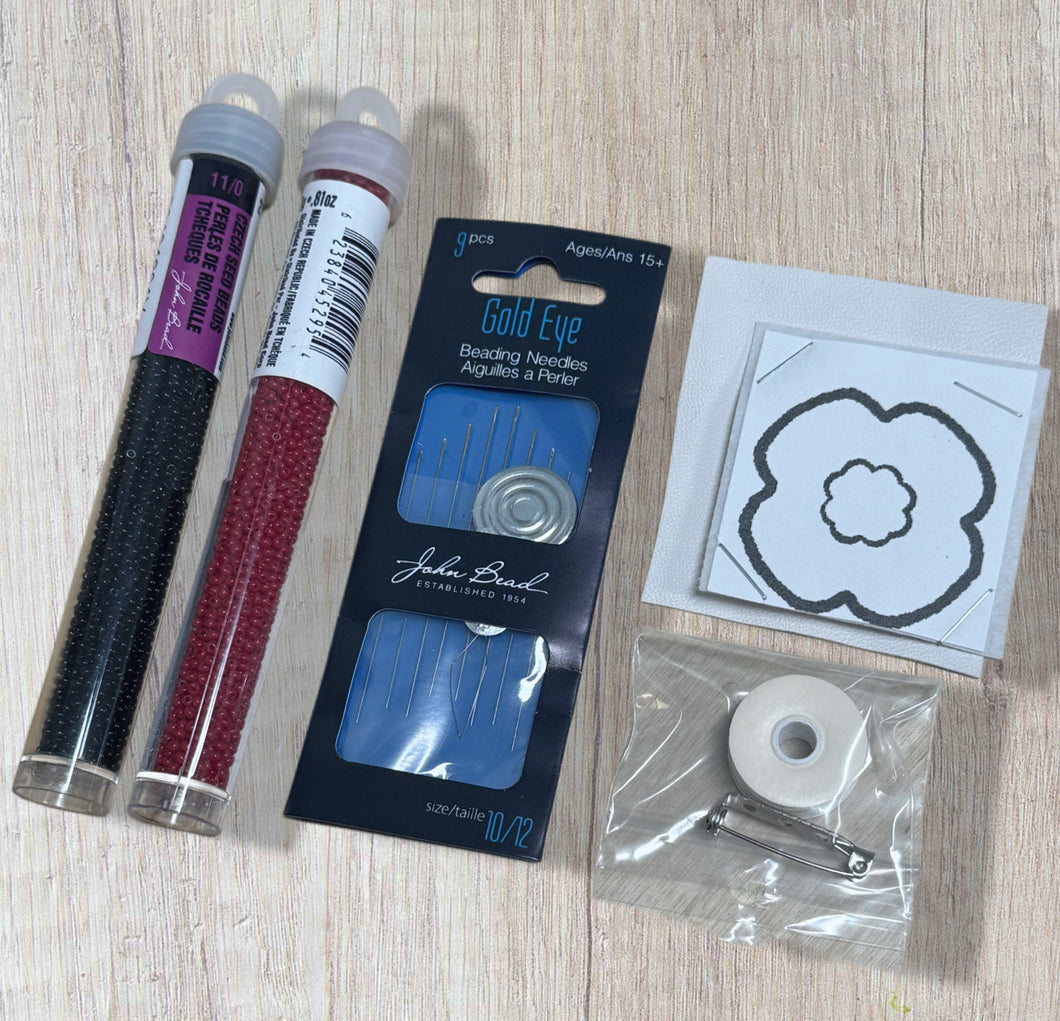 Poppy Pin Kit DIY (Size 11)