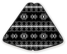 Load image into Gallery viewer, 27" Sacred Trust Black And White Fan Case
