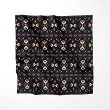 Load image into Gallery viewer, Rainy Chief Rainbow Black Fabric- Cotton
